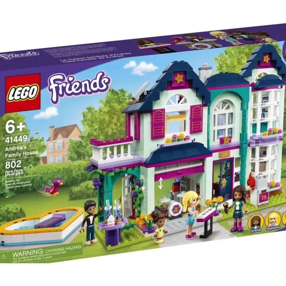 New in box LEGO Friends Andrea's Family's house (41449)